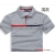 Free Shipping Wholesale New arrival Korean tide male short sleeve straight loose slim lapel classic cotton T-shirt