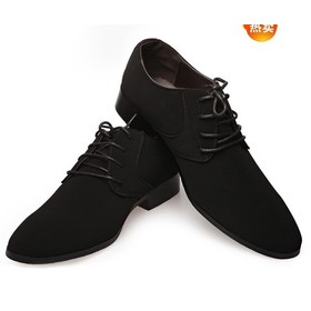 Free shipping Wholesale new arrival Hot Sale Special suede influx genuine Korean pointed lace up rubber male casual shoes EU39-44