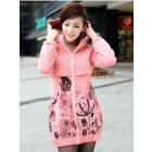 free shipping Han female coat cultivate one's morality thick fleeces health clothes coat       