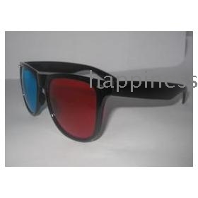 free shipping Generous Fashion Cool Red Blue 3 d Glasses      