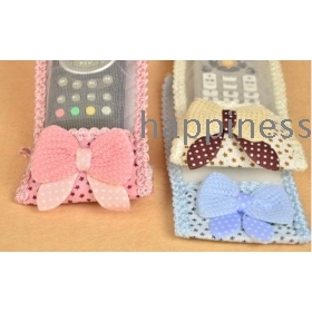  free shipping Gift lace transparent remote control cases