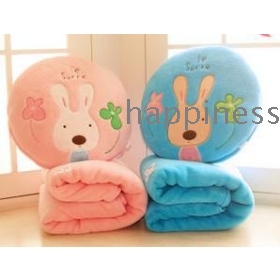 Free Shipping Blankets And Pillows Air-conditioning Rabbit Was Large 1.5mx0.9m