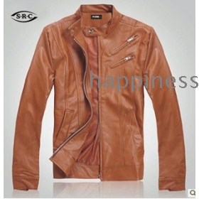 free shipping Male han edition cultivate one's morality short PU fashion leisure LiLing jacket coat      