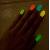 20colors Free Shipping   Light emitting fluorescent nail polish nail art 10Pcs/Lot