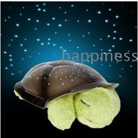 free shipping All over the sky star birthday present the tortoise sleep lamp           