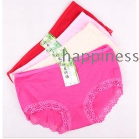  free shipping Lumbar triangle in fashionable cotton female underwear sexy lace big yards       