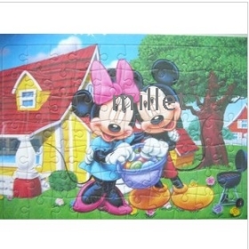 28.5 * 21.5 CM large intelligence  puzzle/children's puzzle/makeup 88 