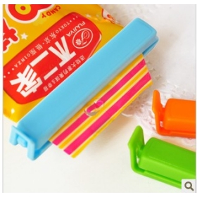  household contracted candy color foodstuff bag sealing clamp snacks sealing clamp 