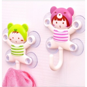  little stupid bear couple with sucker hook cartoon multi-function chuck hanged twenty with 320 g 