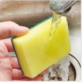 Magic sponge to wipe dish sponge scouring pad to wipe cloth dish cloth double side 5 g 