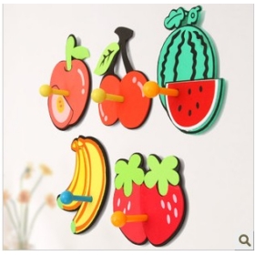 Fashion cute cartoon EVA hook DIY hook stick hook 