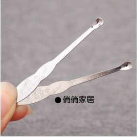 Stainless steel ear spoon earpick ear cleaner of the amount of ears ears expense 