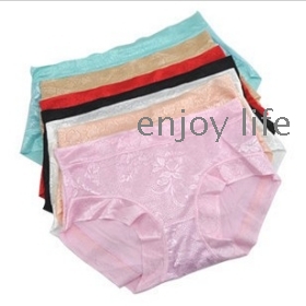Fashion of bamboo charcoal fiber lady underwear briefs/super absorbent fiber comfortable health B457 