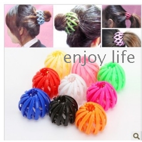 Han candy color bird's nest hair ring to tie her hair hair ring single loading P2415 