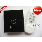 1 key dimmer switch with RF Remote, 315/433Hz, AC110V-240V, dimmer switch+ switch with LED backlight