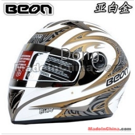 Free shipping BEON Classic Full Face Helmet Winter Helmet Racing Helmet International Version Motorcycle Helmets [M046] 