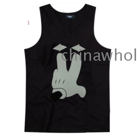 free shipping,fashion style unkut tank man t-shirt,round Neck vest,sizeS-2XL