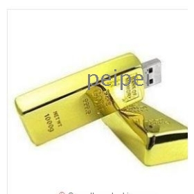 Cool ! Gold bar model USB 2.0 Enough Memory Stick Flash pen Drive 64gb usb 