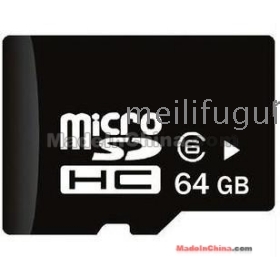  Hot selling 64GB  Memory Card  Micro   Card 64GB +Adapter  !7789 