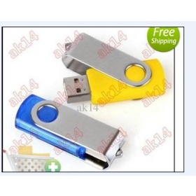 Wholesale - 20pcs/lot Hot sales ,pendrive 64GB popular USB Flash Drive rotational style memory stick 