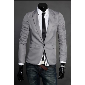 Stylish small pointed collar suit Slim small suit England men's suits x99