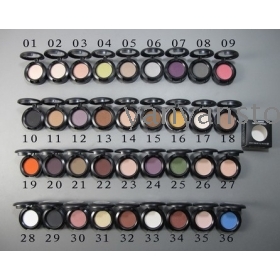 New Eye Shadow 36 different Color eyeshadow pigment(36pcs/lot) 1.5g 