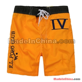 Livraison gratuite POLO bas shorts de conseil hommes , le pantalon de la plage des hommes de natation pantalon pour les hommes , la taille ML XL XXL, les shorts de surf oranges hommes de vente chaude