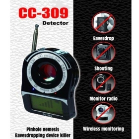 309 Pinhole Nemesis Eavesdropping Device Killer Anti-spy Detector Full Band Detect Camera 