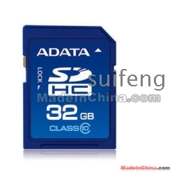 32GB sd sdhc card Ankomst gratis Retail Packaging 32gb sdhc card