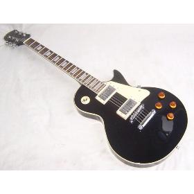 New brand electric guitar with black color and rocking bar