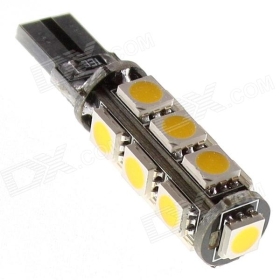 CAN-bus T10 2.2W 13-5050 SMD LED Warm Car Dome Light (12V) SKU:149850