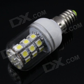 Daiwl E14 5.5W 6500K 450lm 27-SMD 5050W LED White Decoration Lamp w/ Waterproof Cover (110V) SKU:187842