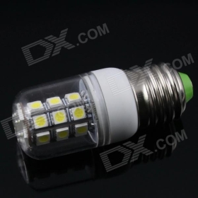 E27 5.6W 3500K 450lm 27 -LED bianco caldo lampadina - Bianco + More ( 220V AC ) Codice: 151421