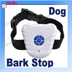 gratis forsendelse Ultrasonic Anti Bark Dog Stop Barking Collar 207