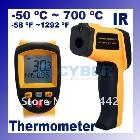 Non-Contact Industrial LCD Infrared Laser IR Thermometer Digital -50~700 centigrade freeshipping dropshipping