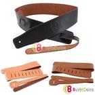 New PU Leather Buckle Electric Guitar Acoustic Firm Strap Straps #22799