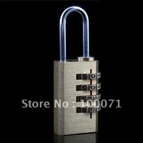 4 Digit Metal Combination Lock Password Number Security Plus Padlock #3293