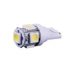New 10 Pcs 2014 T10 5050 Xenon White Micro Wedge 5SMD LED Light Bulbs # 46722