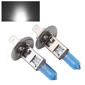 New 2Pcs 2 H1 HID Halogen Auto Car Head Light Bulbs Lamp 6500K #2981