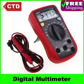 UT136B Professional Handheld Electric Digital Multimeter AC DC Ohm Volt Meter Voltmeter Ohmmeter Ammeter , Free Shipping