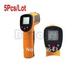 Holiday Sale! Wholesale 5Pcs/Lot GM380 Non-Contact Infrared Digital IR Thermometer Laser Point 1667