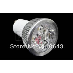 4W GU10 Warm White Focus 4-LED Bulb Dimmable Spot Light Lamp Bulb 85~265V 2172