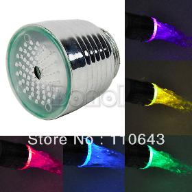 Ny Water Glow Shower Multicolor LED Faucet Light Sink Tap RC- F1102 12413