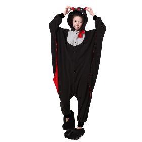 Hot Kigurumi Pajamas Adult Anime Cosplay Halloween Costume Outfit_Bat