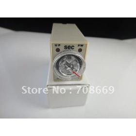 DC 12V 5A H3Y -4 H3Y Delay tempo temporizador relé 0-60 Segundo 60 60seg 12VDC & Base