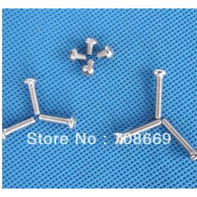 50PCS Metric M3*3mm Stainless steel Cross Recessed Pan Head Screws