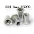 6mm * 25pcs piatto in acciaio inox Rivet Dado RIVNUT Inserisci Nutsert cieco dado di fissaggio