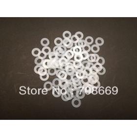 100/pk M3Standard Metric Nylon Flat Χοντρό ροδέλες M6 ( ID ) x 12 ( OD ) x πάχους 1,5 mm