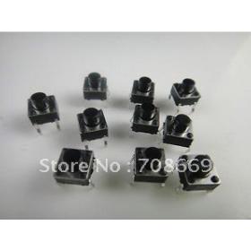 20pcs Tactile Push Button Switch 6mm X 6mm X 15mm