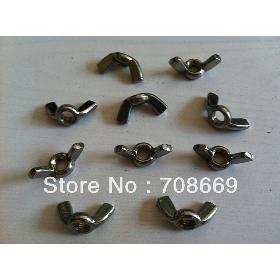 25pcs Metric Thread M8 304 Stainless Steel Wing Nuts Butterfly Nuts